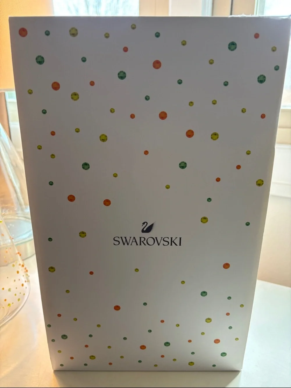 Swarovski Lime Edition Crystal Carafe/Vase NWT